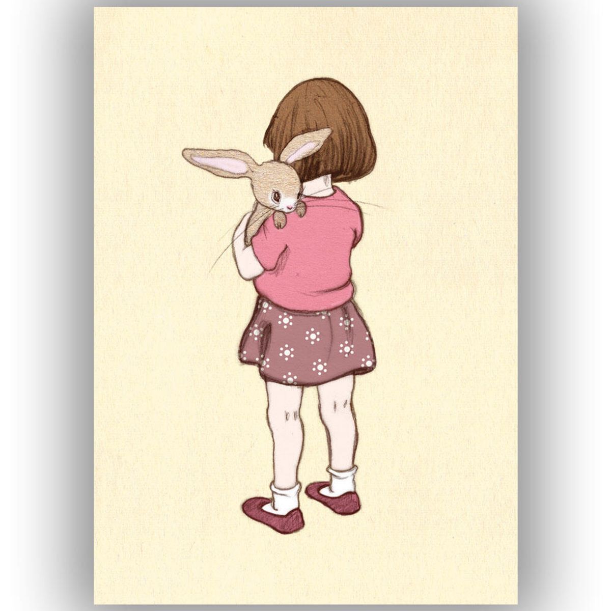 Belle hugs